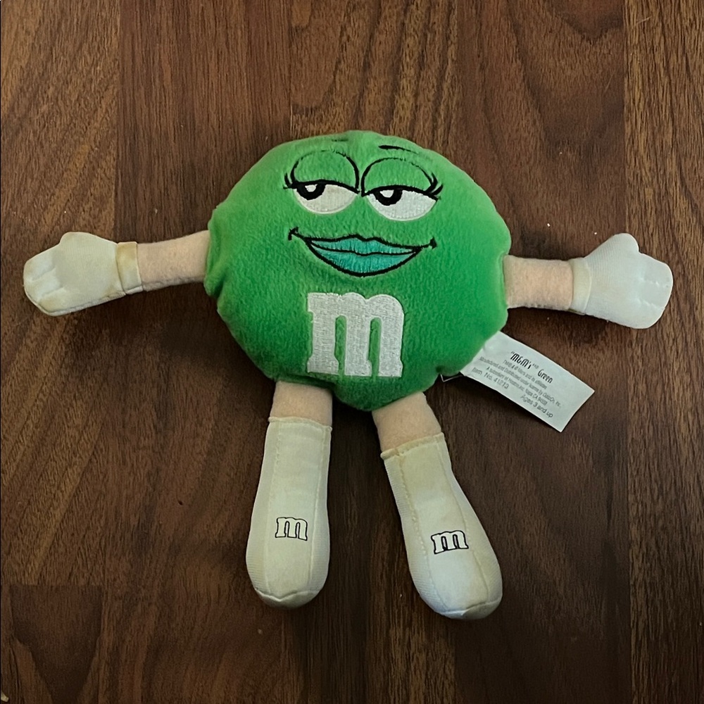 M&M's Green Plush Toy